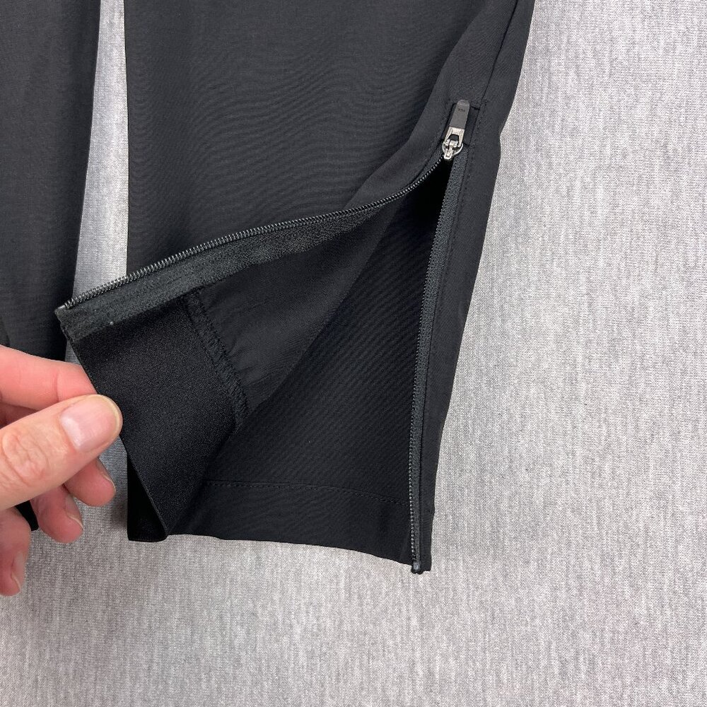 Macade 4-Way Stretch Jogger Womens 40 (L) Regular Slim-Fit Black Ankle Zip Golf - Picture 7 of 16